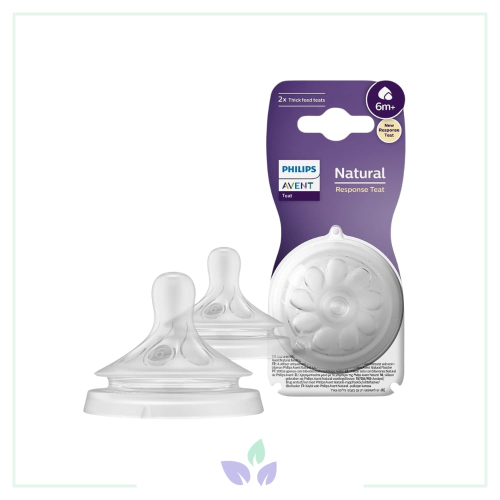 Philips Avent Natural Response Kalın Besleme Emziği 6M+