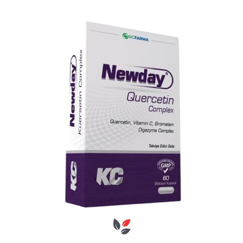 Rcfarma Newday Kuersetin Complex 60 Kapsül