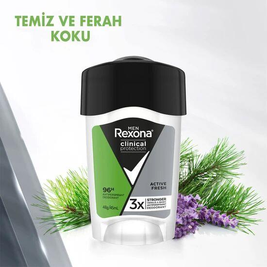Rexona Men Clinical Protection Deodorant Stick Active Fresh 45 ml