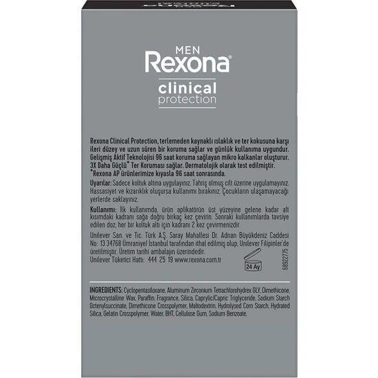 Rexona Men Clinical Protection Deodorant Stick Active Fresh 45 ml