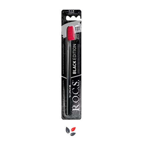 Rocs Black Edıtıon Beyazlatıcı Bordo Diş Fırçası