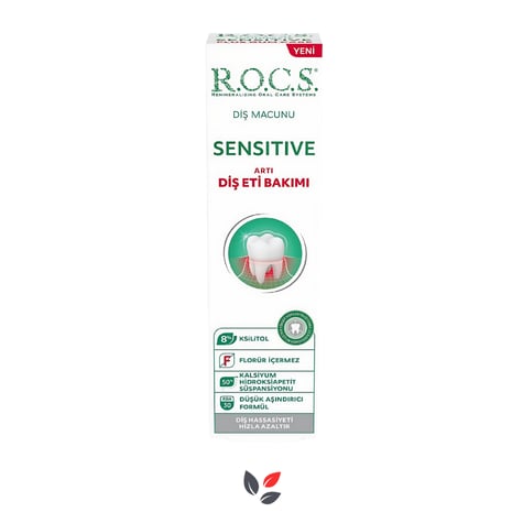 ROCS Sensitive Artı Diş Eti Bakımı Diş Macunu 75 ml