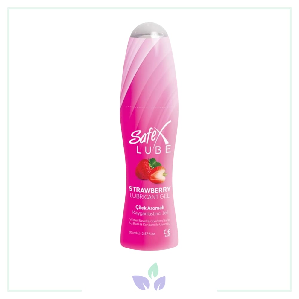 Safex Lube Kayganlastırıcı Jel Çılek Aromalı 85 ml