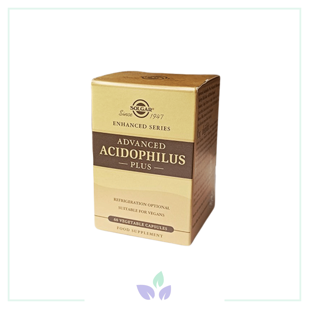 Solgar Advanced Acidophilus Plus 60 Kapsül