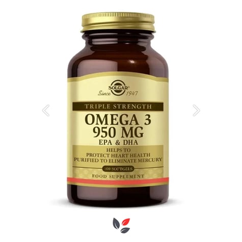 Solgar Omega 3 950 mg 100 Softgel Kapsül