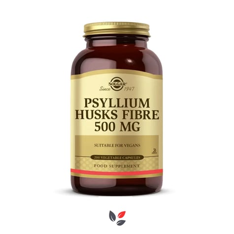 Solgar Psyllium Husks Fibre 500 mg 200 Kapsül