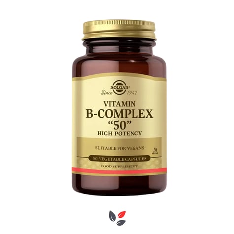 Solgar Vitamin B Complex 50 mg 50 Kapsül