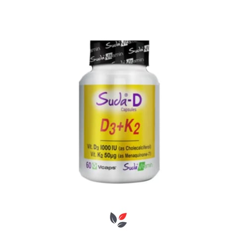 Suda Vitamin D3 K2 60 Kapsül