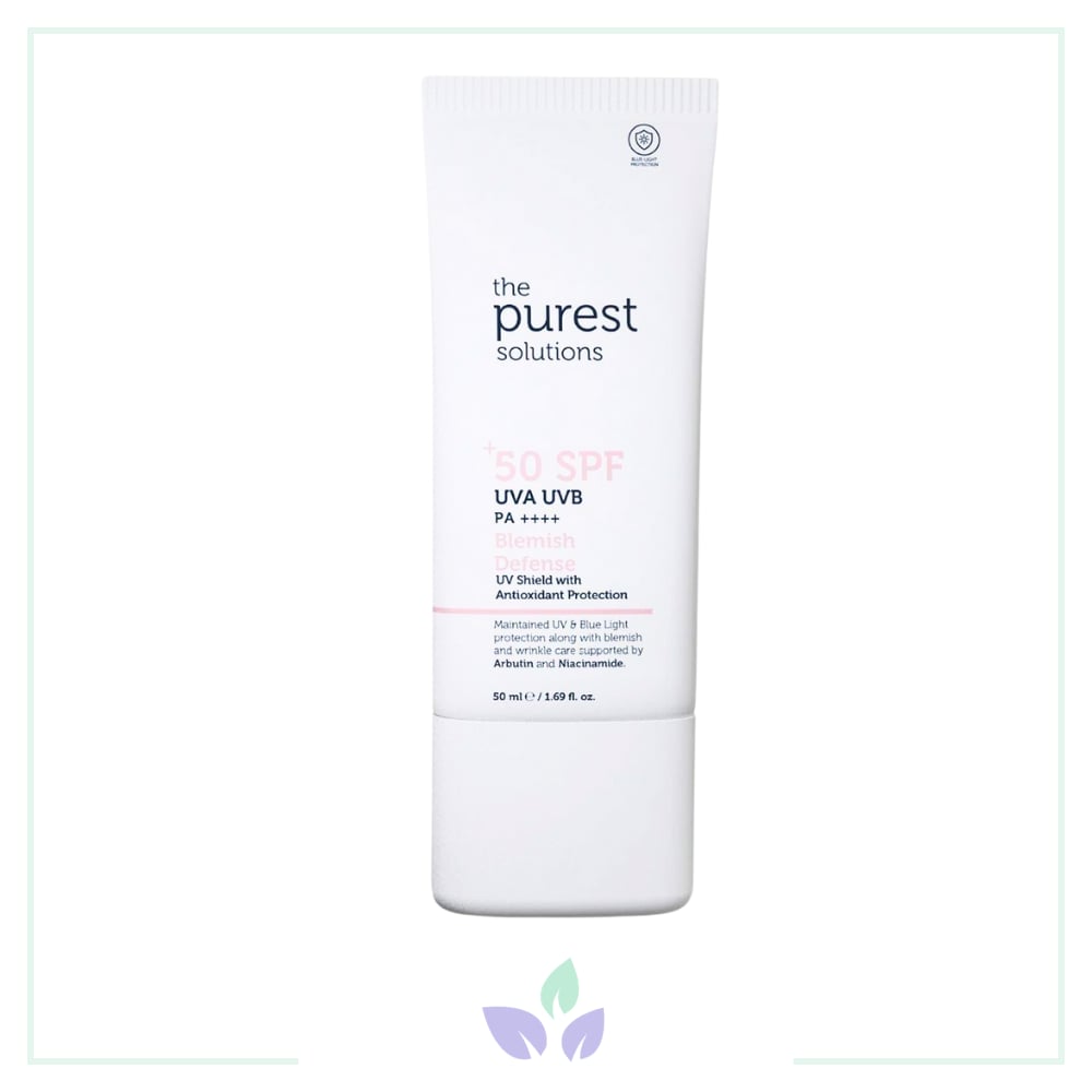 The Purest Solutions Blemish Defence UV Lekeli Ciltler İçin Güneş Kremi Spf50+ 50 ml