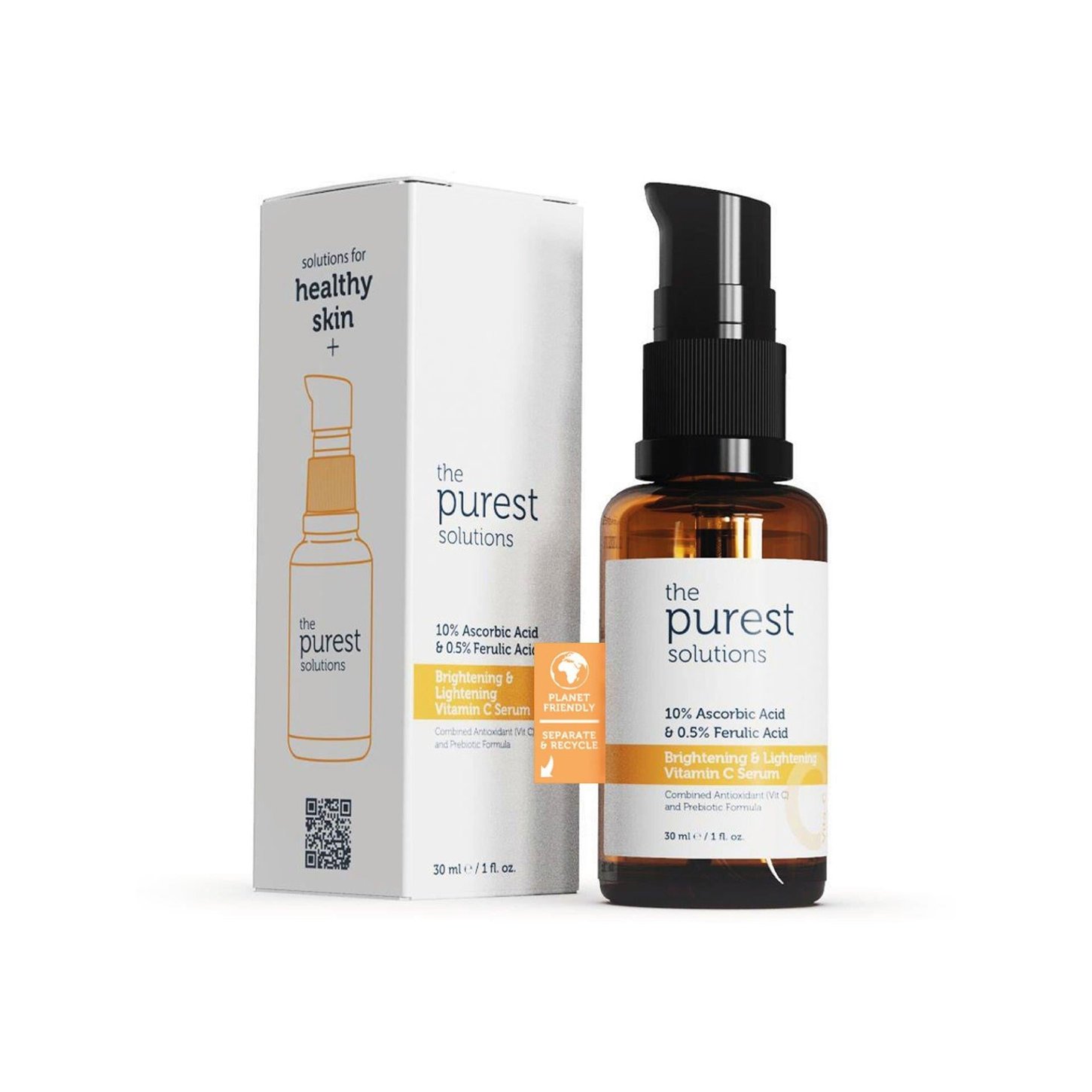 The Purest Solutions Brightening + Lightening Vitamin C Serum 30 ml