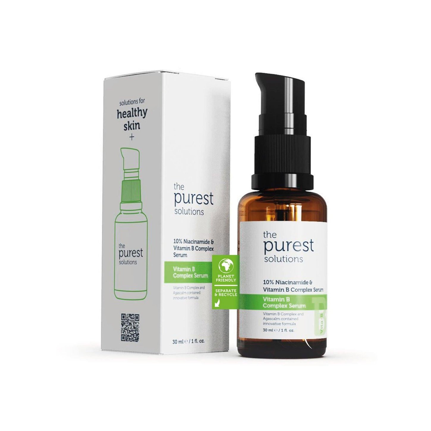 THE PUREST SOLUTIONS VITA-B COMPLEX NIACINAMIDE 10% SERUM 30 ML