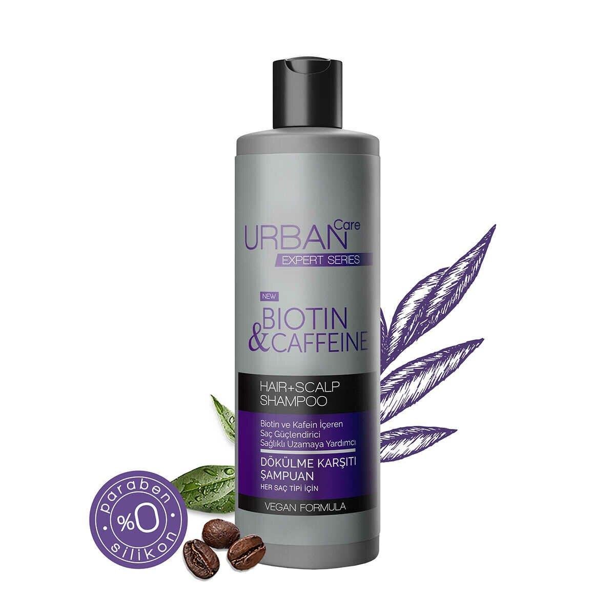 URBAN CARE EXPERT SERIES BIOTIN   CAFFEINE DOKULME KARSITI SAMPUAN 350 ML