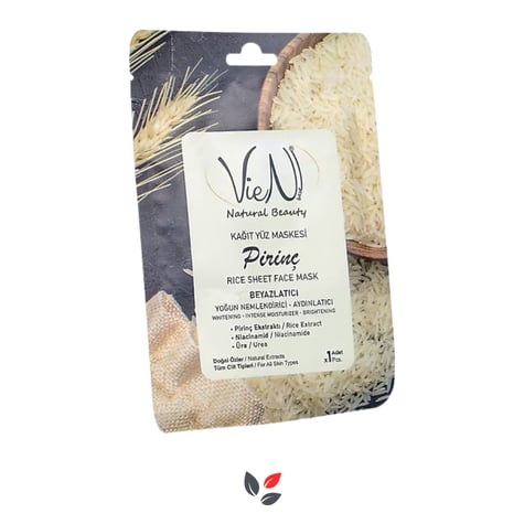 Vien Best Super Food Pirinç Kagıt Yüz Maskesi-Beyazlatıcı Etki