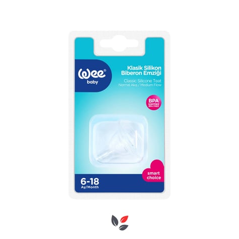 Wee Baby 821 Biberon Emziği Silikon No: 2