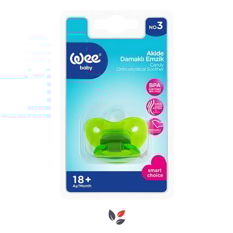 Wee Baby Akide Damaklı Emzik No:3 18+ Ay