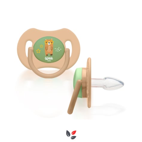 Wee Baby Duo Simetrik Uçlu Emzik 0-6 Ay No:1