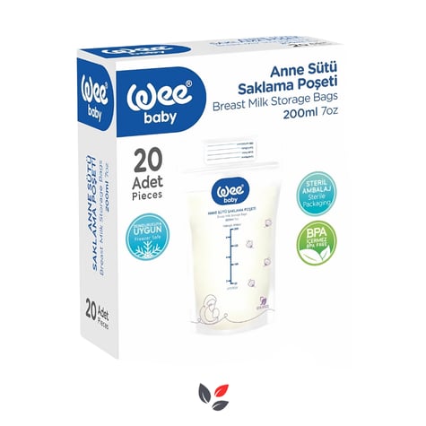 Wee Baby Süt Saklama Poşeti