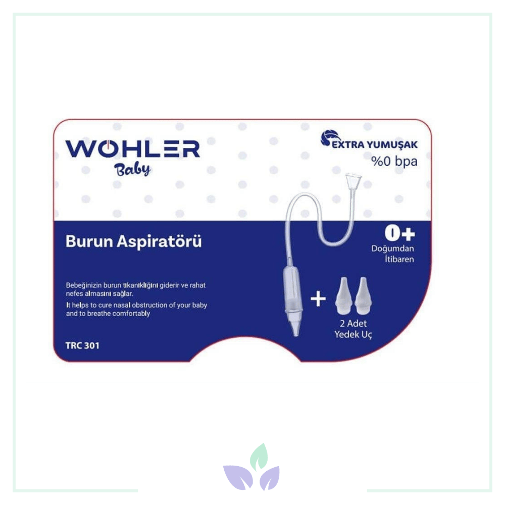 Wohler Baby Burun Aspiratörü 2 Adet Yedek Uç