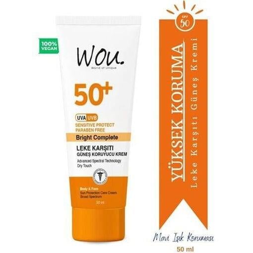 WOU LEKE KARŞITI GÜNEŞ KORUYUCU KREM 50 ML