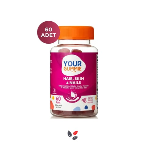 Y'our Gummie HSN Multi Gummies Vitamin 60 Adet Çiğnenebilir Jel Form
