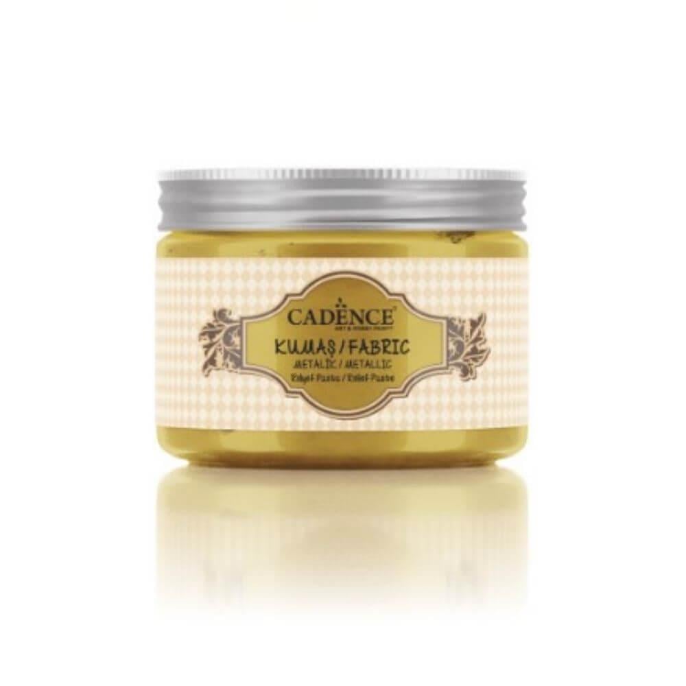 15903 Паста для ткани «Золотой металлик» - Cadence - Ataşehir Toptan & Perakende Satış | Sanatsalhobi.com.tr