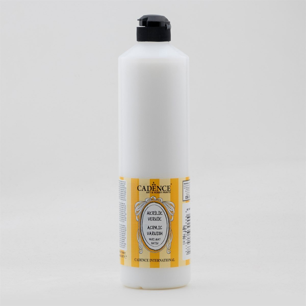 750ML Su Bazlı Akrilik Vernik (Yarı Mat)