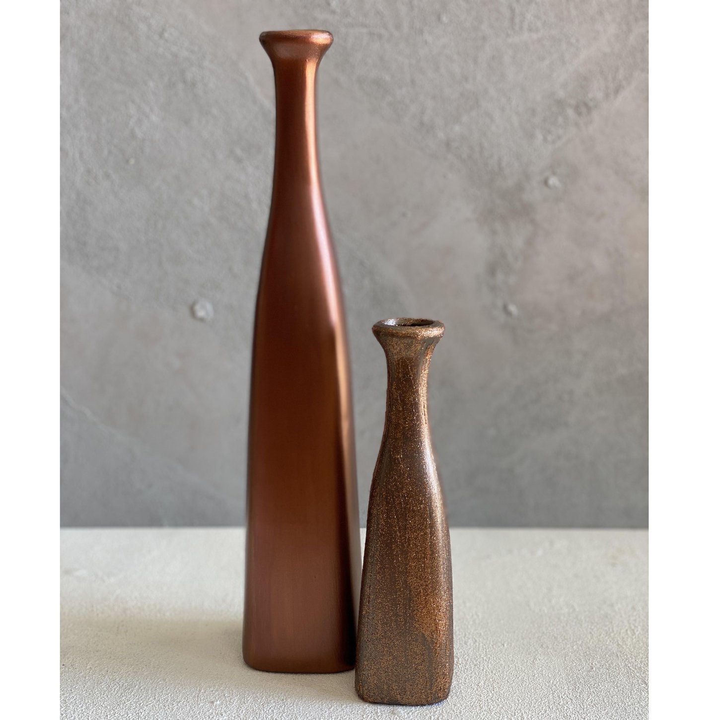 Ahenk Seri Seramik Simli Kısa Şişe