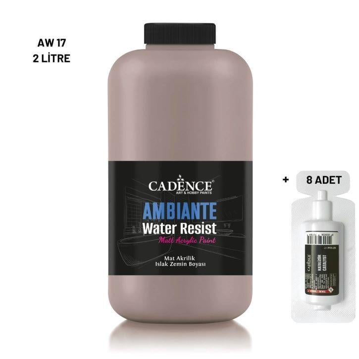 Ambiante Islak Yüzey Boyası AW-17 Vizon 2000ML + Katalizör 80Gr
