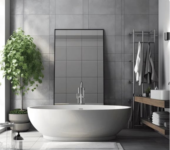 Краска для влажной поверхности Ambiante AW-19 Dark Slate Grey, 2000 мл + катализатор 80 г