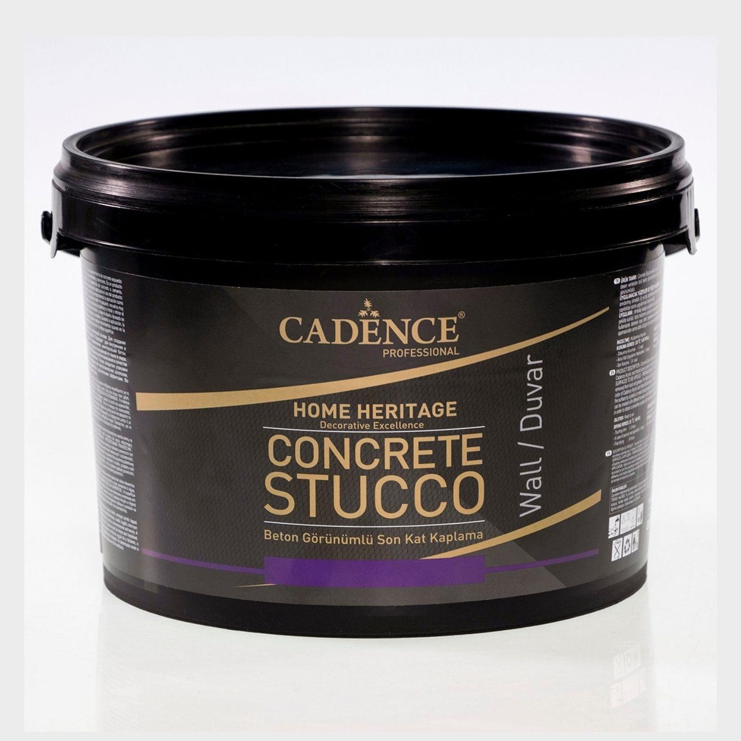 Beton Dekoratif Kaplama Concrete Stucco Kalın Gri 3 KG