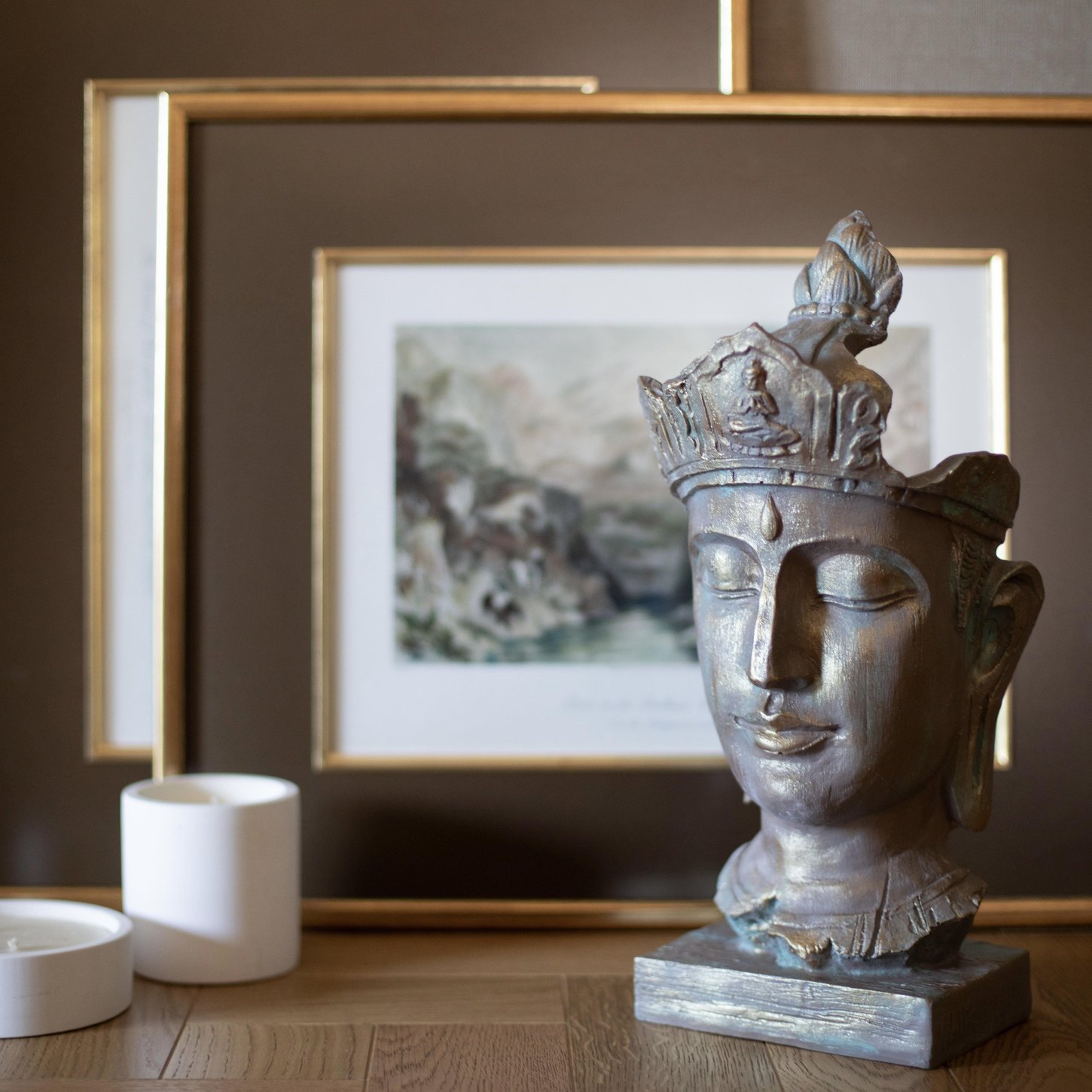 Budist Erkek Mask Obje