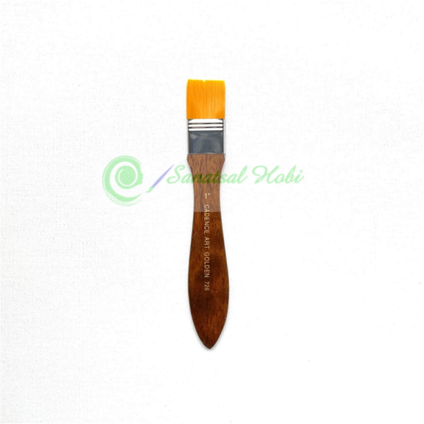 CA726 Altın Sentetik 2,5 cm  Zemin Fırçası-1
