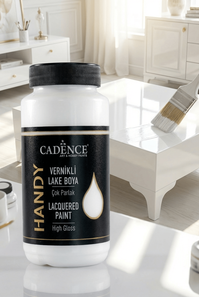 Cadence Handy Lake Boya L-001 Beyaz 450ml - CADENCE - Ataşehir Toptan & Perakende Satış | Sanatsalhobi.com.tr