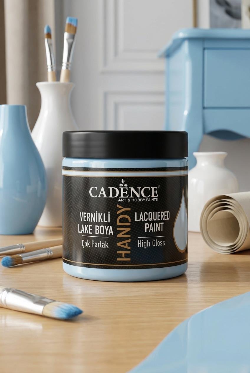Краска лаковая Cadence Handy L031 Голубой, 250 мл - Cadence  - Ataşehir Toptan & Perakende Satış | Sanatsalhobi.com.tr
