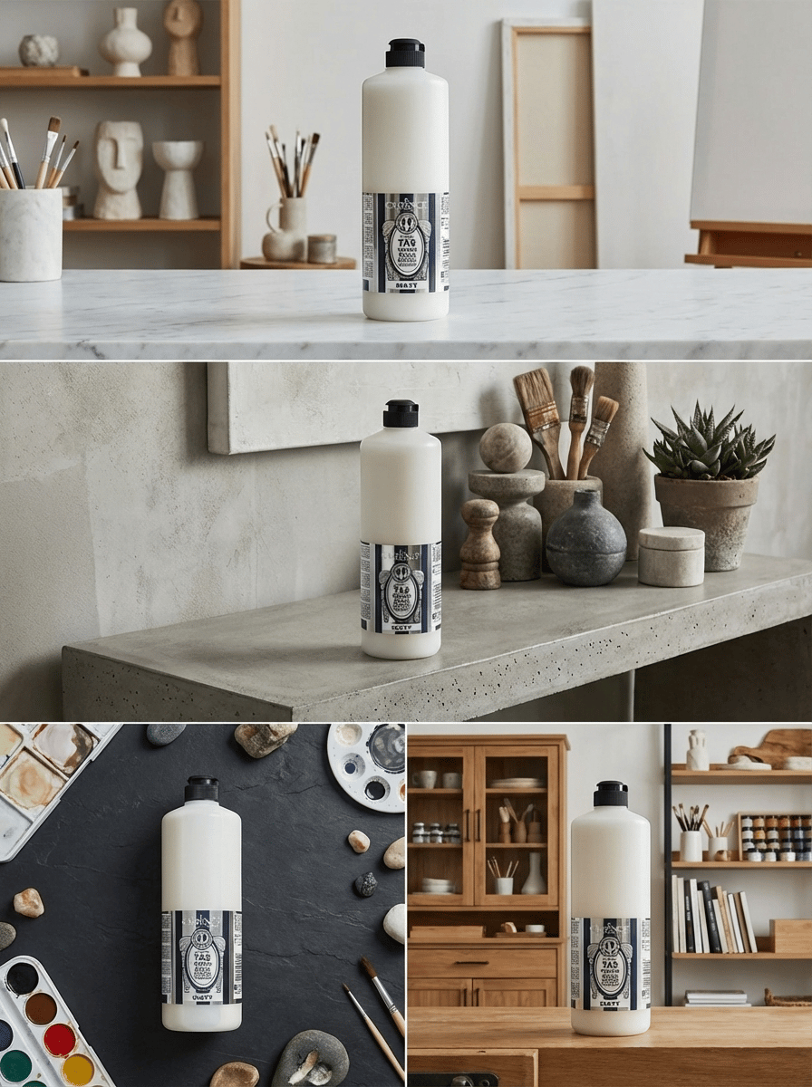 Cadence Stone Varnish Matte 750 ML - Cadence  - Ataşehir Toptan & Perakende Satış | Sanatsalhobi.com.tr