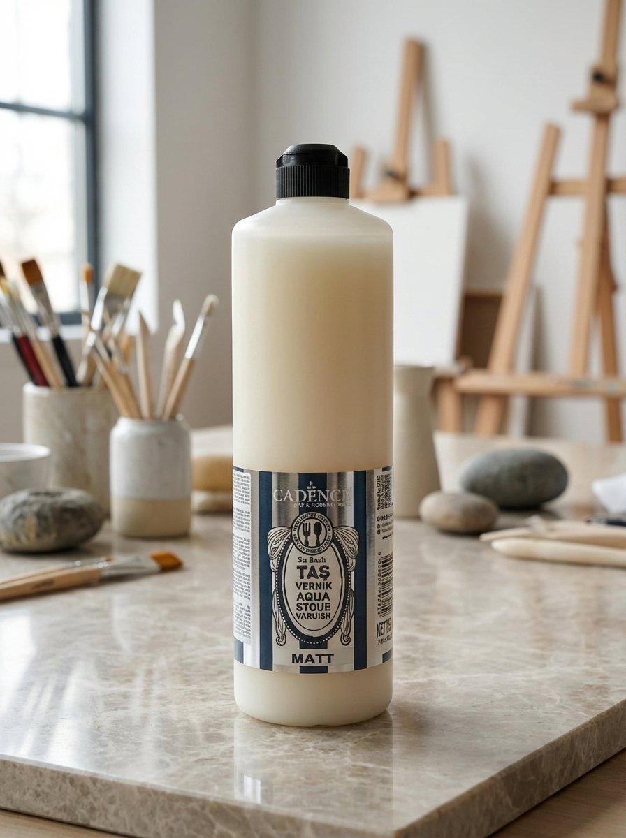 Cadence Stone Varnish Matte 750 ML - Cadence  - Ataşehir Toptan & Perakende Satış | Sanatsalhobi.com.tr