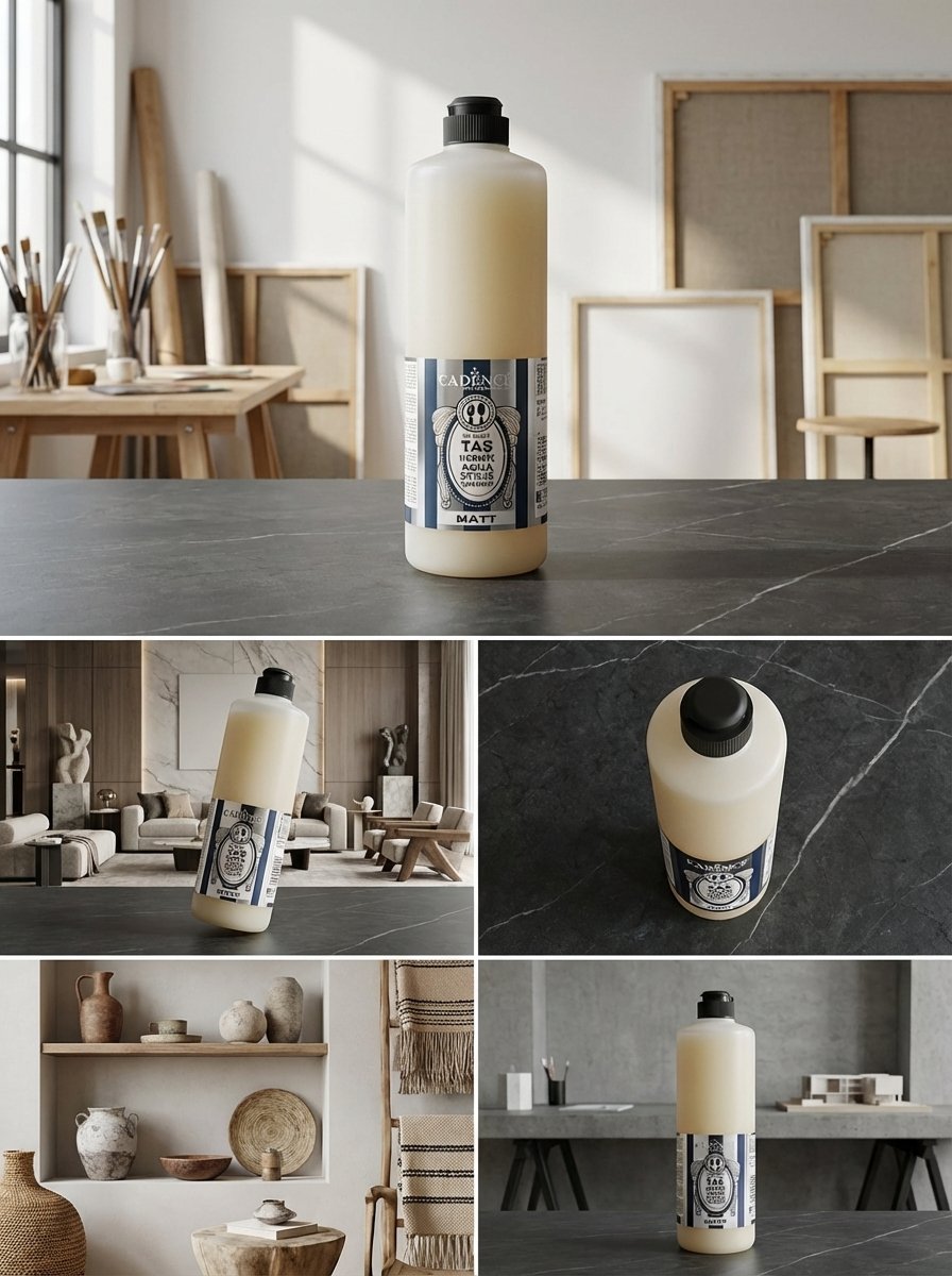 Cadence Stone Varnish Matte 750 ML - Cadence  - Ataşehir Toptan & Perakende Satış | Sanatsalhobi.com.tr