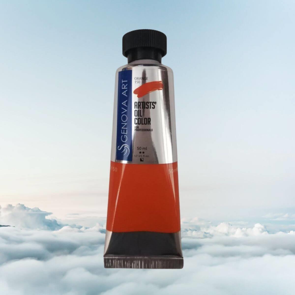 Масляная краска Genova 150 Оранжевая 50 мл