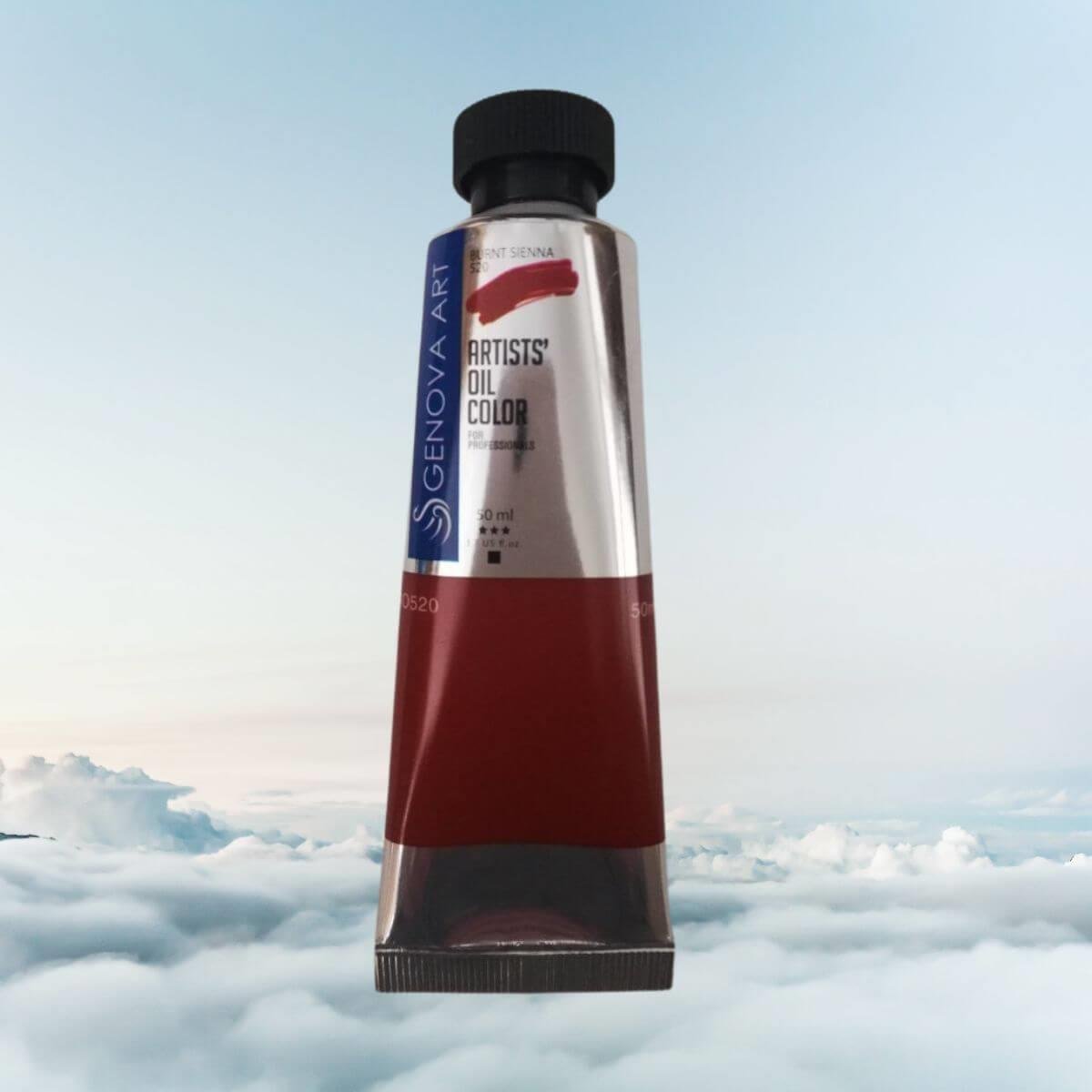 Масляная краска Genova 520 Burt Sienna 50 мл