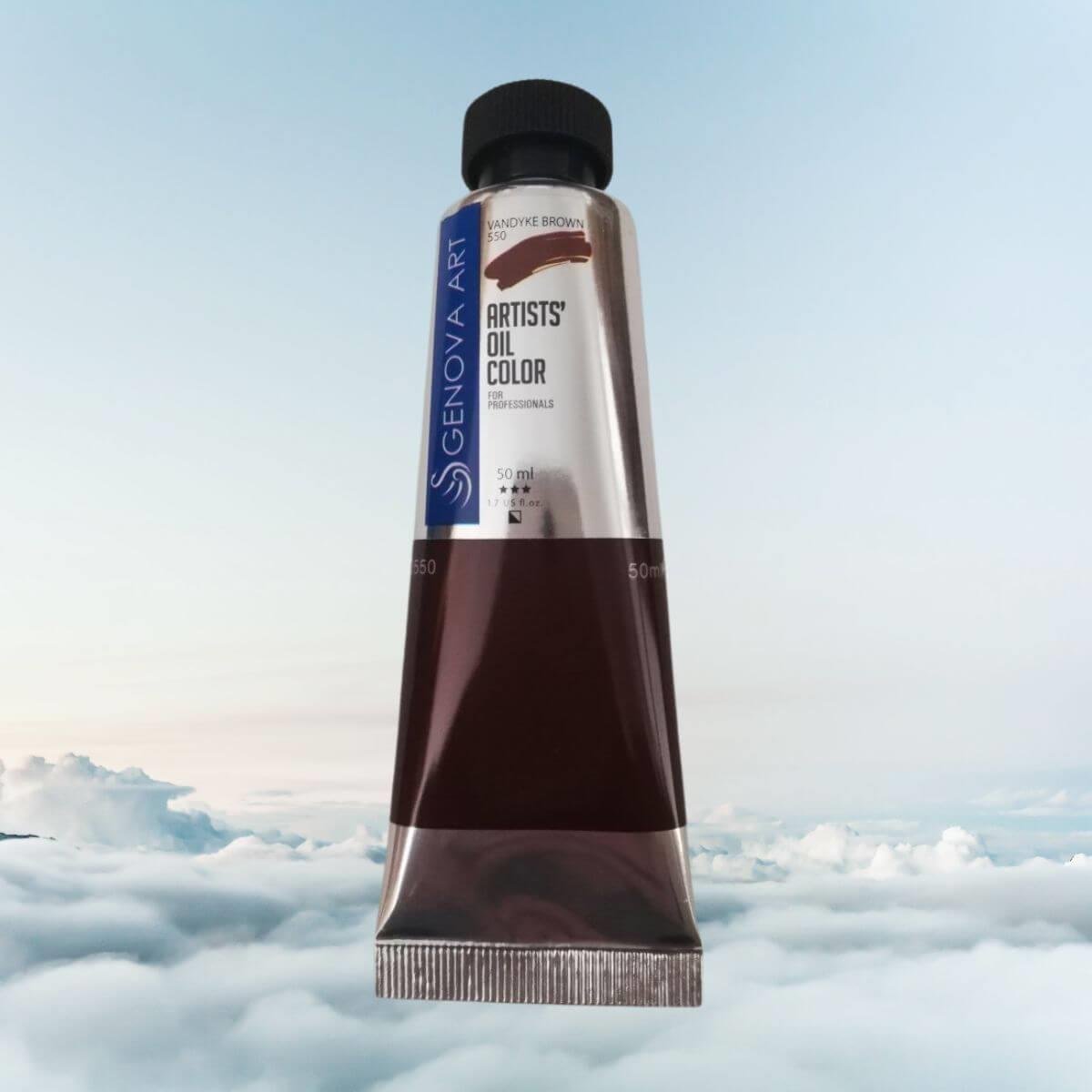 Масляная краска Genova 550 Wandyke Brown 50 мл