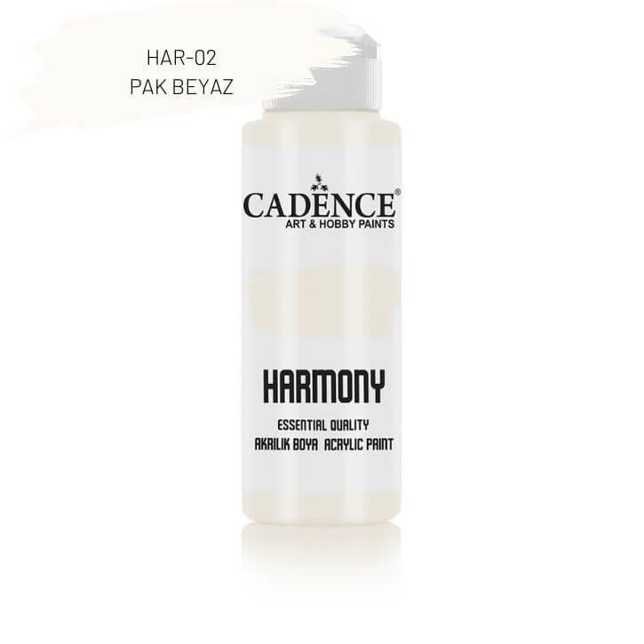 Harmony Akrilik Boya HAR-002 Pak Beyaz 120Ml