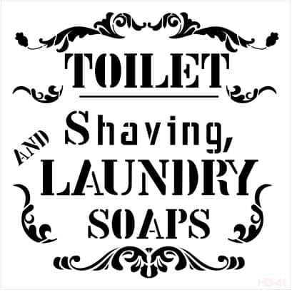 Трафарет для домашнего декора HD41 45x45