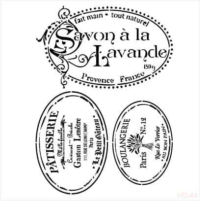 Трафарет для домашнего декора HD44 45х45