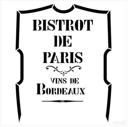 Трафарет для домашнего декора HD45 45x45