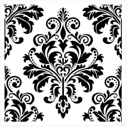 Трафарет для домашнего декора HD66 45x45