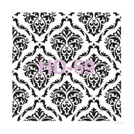 Трафарет для домашнего декора HD69 45x45