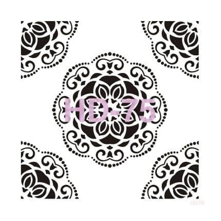 Трафарет для домашнего декора HD75 45х45