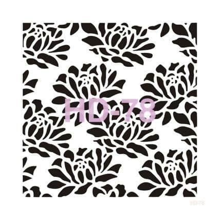 Трафарет для домашнего декора HD78 45х45