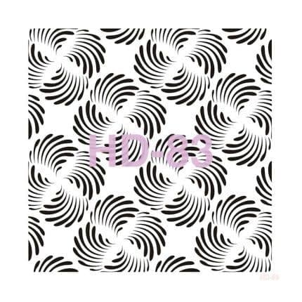 Трафарет для домашнего декора HD83 45x45