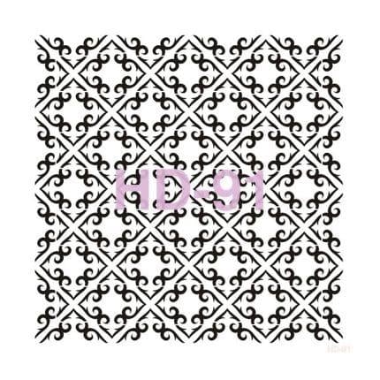 Трафарет для домашнего декора HD91 45х45